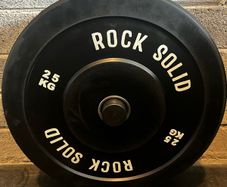 2 x 25kg Rubber plate