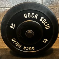 2 x 25kg Rubber plate