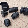 Canon Eso D600 Dslr Camera with 3 lenses and lots of extras Image 7