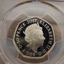 Royal Mint 2017 Silver Proof 50p Benjamin Bunny Beatrix Potter Coin Graded by PCGS PR69DCAM Image 3