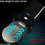 USB Type C Plug Li-ion LIR ML CR varies Coin Button Cell Battery Adapter Charger Image 4