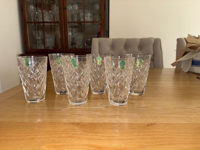 Vintage Waterford Crystal 10oz Kylemore Tumblers