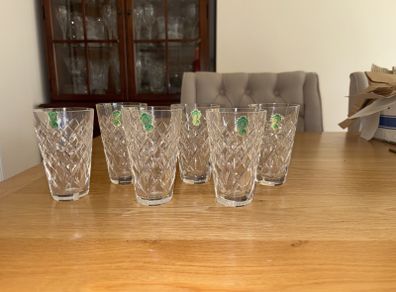 Vintage Waterford Crystal 10oz Kylemore Tumblers