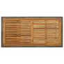 Bar Table with Storage Rack Grey Poly Rattan - Free Delivery Nationwide Image 5
