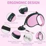 MULTIPLE COLOURS AVAILABLE | Dog Lead, 5M/16FT Extendable Dog Lead 360 Degree Tangle-Free Smooth&Durable Nylon Tape Image 7