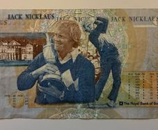 Jack Nicklaus 5 Pound Banknote