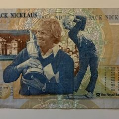 Jack Nicklaus 5 Pound Banknote