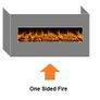 Media wall fireplace - Infinix Landscape Image 5