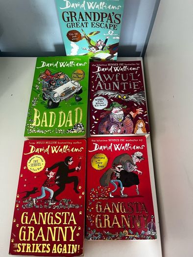David Walliams 5 books