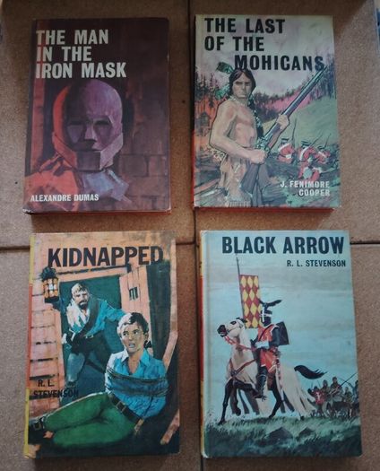Vintage Bancroft Classics Hardback Children's Book Bundle (4 Books, 1960s/70s)