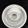 Stephen Pearce Irish Studio Pottery Terracotta & White Glaze Chamberstick Candlestick 13cm Image 2