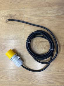 Industrial Power Cord with 110v Plug - 3.8m long