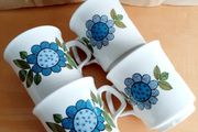 Vintage coffee cups (4)