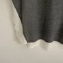 top Bnwot grey short sleeve top with lace detail & chiffon back size 12 Image 7