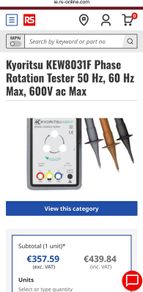 3phase rotation meter