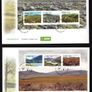 2011 Ireland National Parks of Ireland Pair Miniature Sheets (55c & 82) (Ballycroy, The Burren, Connemara, Gleneagh, Killarney & Wicklow Mountains) An Post First Day Cover (FDC) Image 3