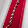 Antique old cut Bracelet Diamond and gold Image 3