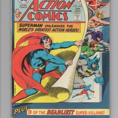 Action Comics #443 (100 Pages) 1975 Dc Bronze Age Comic
