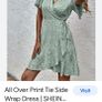 lovely wrap dress brand new with tags on. Image 2