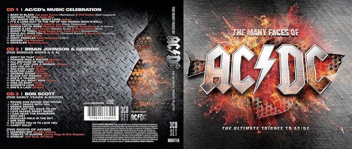 The Many Faces of AC/DC. 3 x CD Boxset. Free Postage!