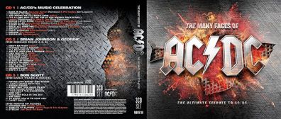 The Many Faces of AC/DC. 3 x CD Boxset. Free Postage!