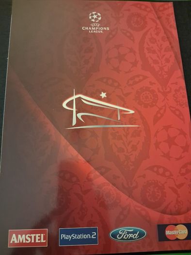 2005 Liverpool v AC Milan - Istanbul - UEFA Champions League Final - Football programme