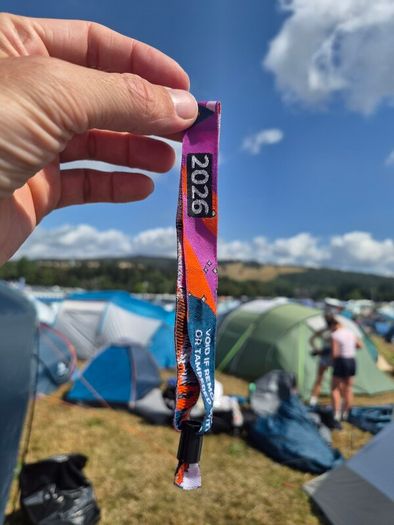 all together now wrist band