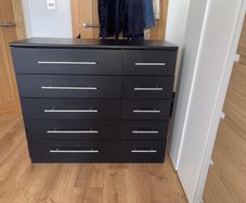 Black Chest of Drawers & Lockers