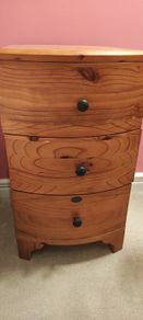 Beside Lockers X 2 Solid Pine