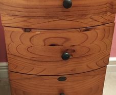 Beside Lockers X 2 Solid Pine