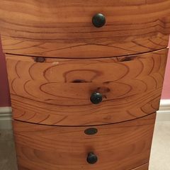 Beside Lockers X 2 Solid Pine