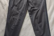 Adidas 3-Stripes Tracksuit Bottoms Grey Size Small