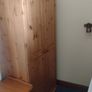 Single bed frame, wardrobe,locker. Image 2