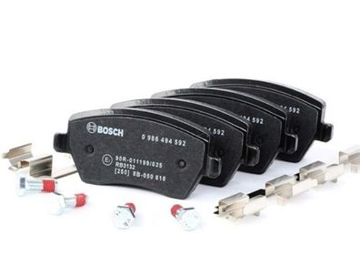 Bosch 0 986 494 592 Brake Pad Set, Disc Brake For Dacia,lada,mercedes-benz,nissan