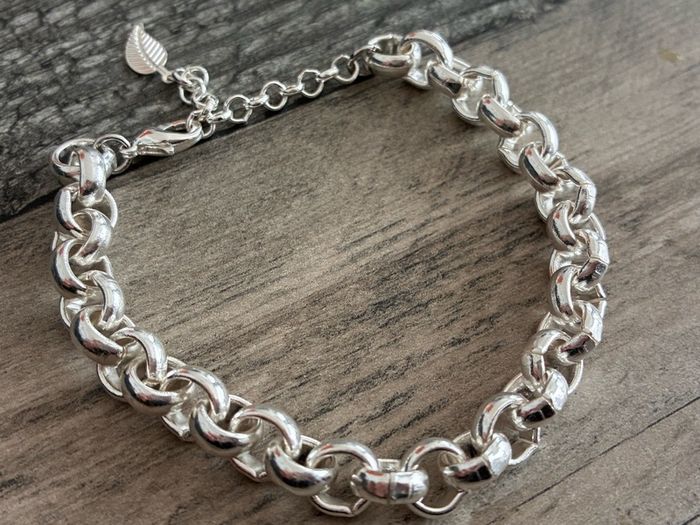 Silver Plated Rolo Bracelet