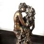 Bronze Finish Couple Sculpture Crosa 2002 Image 3