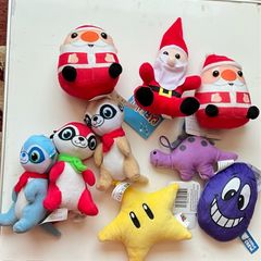 Collection of 9 small Plush toys