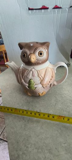 Albert E Price Vintage Owl Teapot