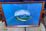 Large Vintage Teak Tray
