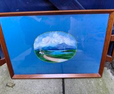 Large Vintage Teak Tray