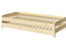 Ikea stackable single/double bed.