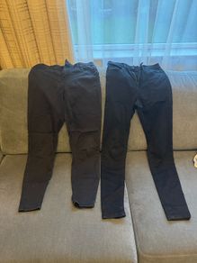 2 Black skinny jeans,Size S