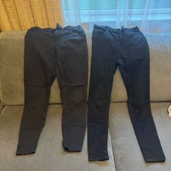 2 Black skinny jeans,Size S