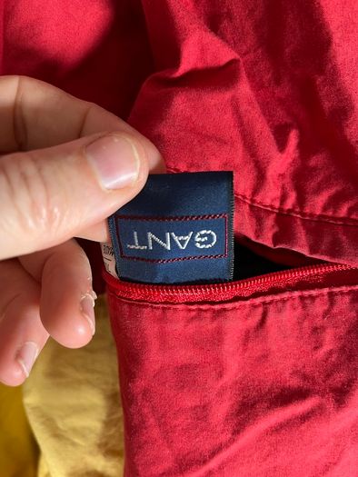 MENS Gant All Weather Sailing Parka Waterproof Jacket - Size L - Vintage 1997