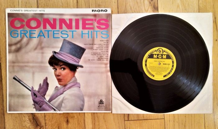 Connie Francis.Connie's Greatest Hits.50's-60's.Mono.MGM Rec.Original.Exc.cond.