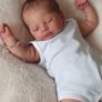 Reborn Baby Dolls That Look Real 21 Inch Sleeping Newborn Baby Boy Soft Silicone Vinyl Lifelike Baby Dolls with Pacifier+Bottle (FREE POSTAGE) Image 3