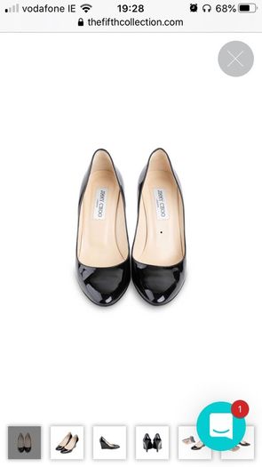 Jimmy Choo wedge pumps . Size .37, 5 . New