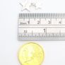Vintage Signed 925 Sterling Silver Double Star Charm Image 10