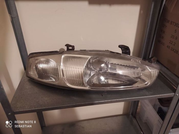 Mitsubishi Colt Mirage CJ facelift headlight