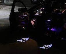 2PCS Mini Logo Door Light Ghost Shadow Laser Projector Lights for Mini Cooper All Series R55 R56 R57 R58 F55 F56